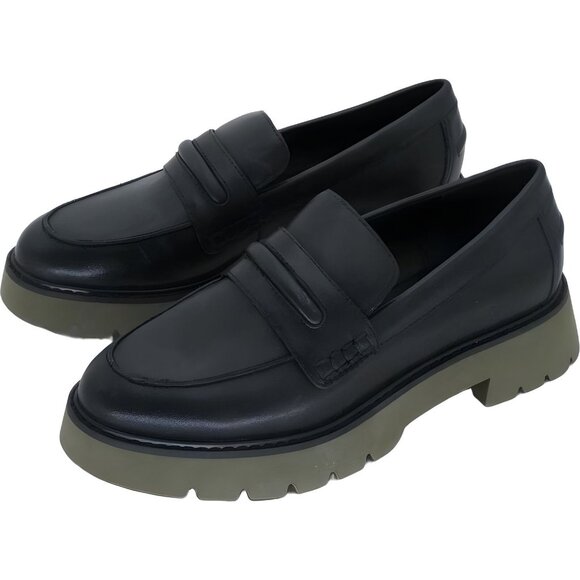 Sanctuary Women's Black Westside Loafer, Chunky Soles, Size 6 - Picture 2 of 6